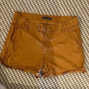 Level 99 Women's Orange Cargo Shorts